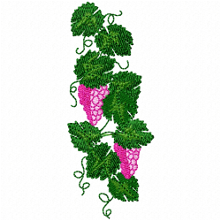 Leaves Embroidery Design 4